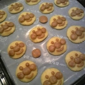 ホットケーキミックスde簡単アンパンマンクッキー レシピ 作り方 By Mina 914 楽天レシピ